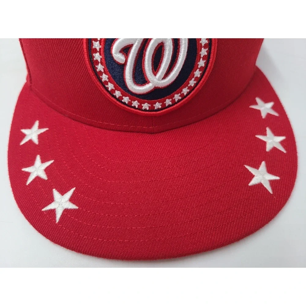 Washington Nationals 2018 All Star Game New Era 59Fifty Fitted 7 Hat Cap MLB Red